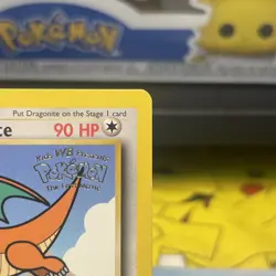 1999 Pokemon Dragonite Black Star Promo Card - Image 3