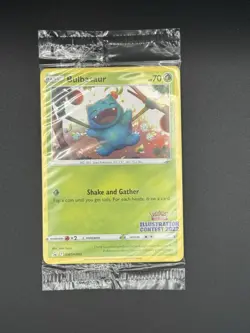 Sealed 3 Card Promo Pack Illustration Contest 2022 Bulbasaur/Greninja/Arcanine - Image 1