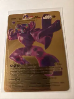 Pokemon Gold Foil Card Grimmsnarl VMAX HP 330 MINT CONDITION - Image 1