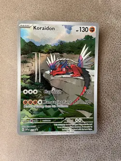 Koraidon 014 Sv: Scarlet & Violet Promo Card NM/M Pack Fresh - Image 1