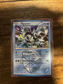 Kyurem 31/116 Black & White Plasma Freeze Pokemon Card Non Holo Rare - Image 2