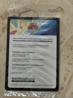 Pokemon TCG 2024 World Championships Pikachu Promo Card Sealed - Image 2
