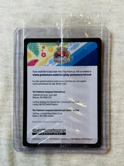 Pokemon TCG 2024 World Championships Pikachu Promo Card Sealed - Image 2