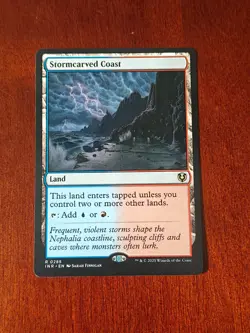 Stormcarved Coast Innistrad Remastered Magic the Gathering Card NM - Image 1