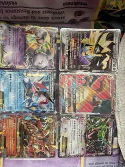 Jumbo Pokemon Card Lot All NM 29 Cards, Mid Era, Megas, GX, EX, Tag Team, Promos - Image 1