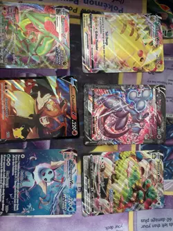 Jumbo Pokemon Card Lot All NM 29 Cards, Mid Era, Megas, GX, EX, Tag Team, Promos - Image 5