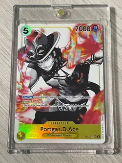 Portgas D Ace St13-011 Alt SR ULTRA DECK The Three Brothers One Piece Card Game - Image 1