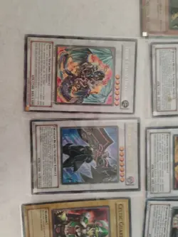 Lot of (14) Yu-Gi-Oh Cards Collectible Konami 1996 Chrome Silver Cards - Image 3