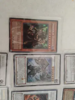 Lot of (14) Yu-Gi-Oh Cards Collectible Konami 1996 Chrome Silver Cards - Image 5