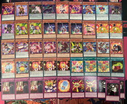 YUGIOH - PERFORMAPAL PENDULUM DECK - ODD EYES SEER, CHEERMOLE, BARRACUDA, BALLAD - Image 1