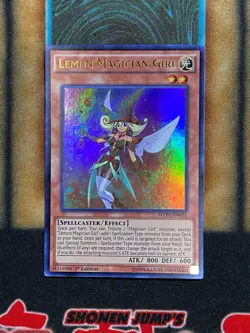 Yugioh Lemon Magician Girl MVP1-EN051 Ultra Rare 1st Ed LP - Image 1