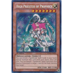 YuGiOh! High Priestess of Prophecy REDU-EN020 | Secret Rare 1st Edition NM - Image 1