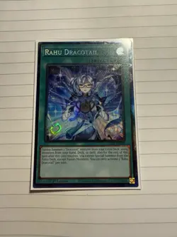 Rahu Dracotail Yu-Gi-Oh! Spell Card 1st Edition Collector’s Rare - Image 2