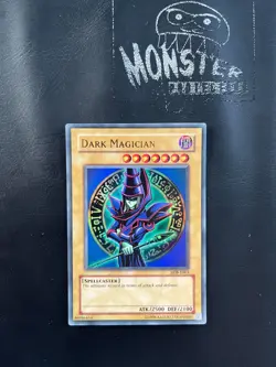 YUGIOH DARK MAGICIAN ULTRA RARE LOB-E003 - Image 1