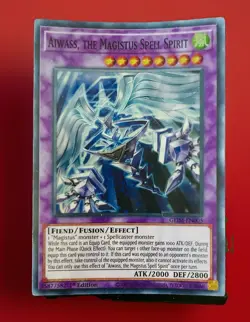 Yu-Gi-Oh! TCG Aiwass Magistus Spell Spirit Genesis Impact GEIM-EN005 1st Edition - Image 1