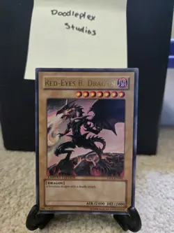 Red-Eyes B. Dragon YAP1-EN002 Ultra Rare Anniversary Pack Lightly Played - Image 1