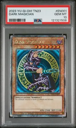 Yu-Gi-Oh! Dark Magician Quarter Century Secret TN23-EN001 PSA 10 - Image 1