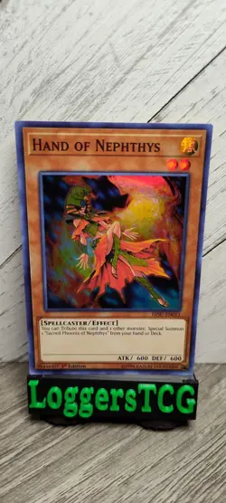 Yu-Gi-Oh! Hand Of Nephthys / HISU EN013 1st Edition LP - Image 1