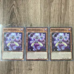 Yu-Gi-Oh! x3 Bone Archfiend (SDCK-EN003) 1st Edition Common Playset LP/NM - Image 1