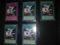 Yugioh Japanese X5 Card Set Destiny Board Death All Shown Konami - Image 1