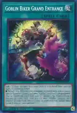 Yugioh! Goblin Biker Grand Entrance - PHNI-EN061 - Secret Rare - 1st Edition Nea - Image 1