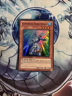 (YBL) Yu-Gi-Oh Elemental Hero Ocean (CT07-EN018) - Super - Limited LP - Image 1