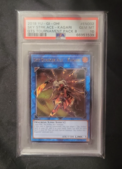PSA 10 - Gem Mint - Sky Striker Ace - Kagari (UTR) OP08-EN002 OTS Pack 8 - Image 1