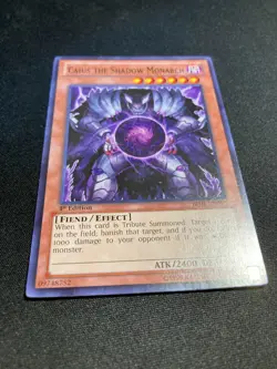 Caius the Shadow Monarch BP01-EN018 - 1st Edition - Rare - LP - Image 4