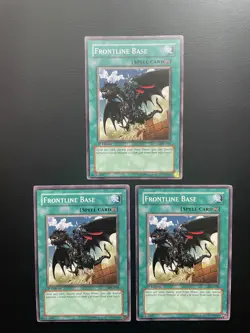 Yugioh Frontline Base MFC-028 Common 1st Edition LP/MP X3 - Image 1