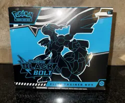 Pokemon Trading Card Game: Scarlet & Violet- Black Bolt Elite Trainer Box SEALED - Image 1