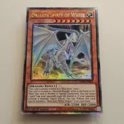 Dragon Spirit of White - RA04 - Quarter Century Rare - Yugioh - EURO - Image 1