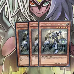 HA07-EN009 x3 Constellar Zeubeneschamali Secret Rare Excellent Condition Yugioh - Image 1
