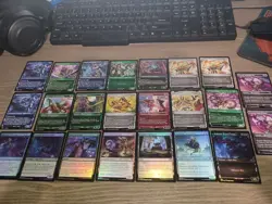 MTG Kamigawa Neon Dynasty 23 Card Lot - Common + UC - Alt Art + Foil - Image 1