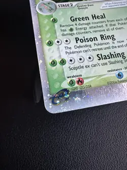 DMG Sceptile EX Pokemon Card Team Magma vs Team Aqua, Holo Rare, 93/95, 2004 - Image 4