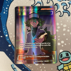 N 105a/124 Alternate Art Promo Holo Full Art Trainer XY Pokemon Card 2017 NM - Image 1
