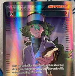 N 105a/124 Alternate Art Promo Holo Full Art Trainer XY Pokemon Card 2017 NM - Image 5