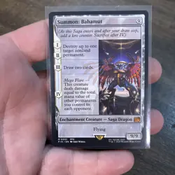 Summon: Bahamut Magic: The Gathering Card Final Fantasy - Image 1
