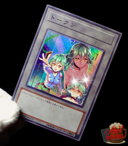 Rin Uncensored Yu-Gi-Oh ARC-V Token Secret Rare Alt Art Sexy Waifu Custom Card - Image 1