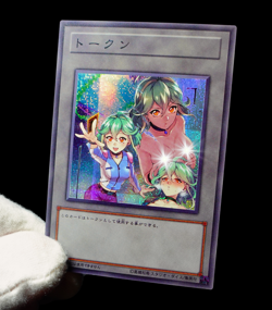 Rin Uncensored Yu-Gi-Oh ARC-V Token Secret Rare Alt Art Sexy Waifu Custom Card - Image 5