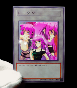 Romin Kassidy Uncensored Yugioh SEVENS Token Secret Rare Alt Art Sexy Waifu Card - Image 3