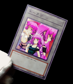 Romin Kassidy Uncensored Yugioh SEVENS Token Secret Rare Alt Art Sexy Waifu Card - Image 5