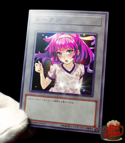 Romin Kassidy Uncensored Yugioh SEVENS Token Secret Rare Alt Art Sexy Waifu Card - Image 1