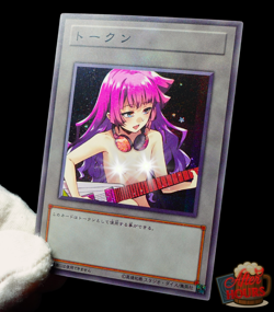 Romin Kassidy Uncensored Yugioh SEVENS Token Secret Rare Alt Art Sexy Waifu Card - Image 1