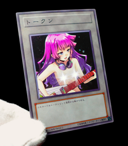 Romin Kassidy Uncensored Yugioh SEVENS Token Secret Rare Alt Art Sexy Waifu Card - Image 4