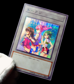 Tori Zuzu Mimi Yugioh Token Secret Rare Holo Alt Art Sexy Waifu Fan Custom Card - Image 5