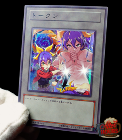 Celina Uncensored Yugioh ARC-V Token Secret Rare Alt Art Sexy Waifu Custom Card - Image 1