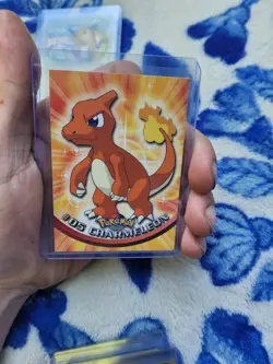 #05 Charmeleon - Pokemon Topps Card - Black Logo - Image 1