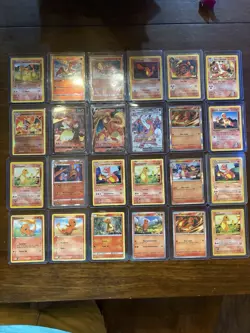 Card Lot Of Charizard, Charmander, And Charmeleon Varying Condition! HP And Good - Image 1