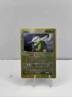 Pokemon Card -Sandstorm Reverse Holo Shiftry 12/100 E Reader - LP - Image 1