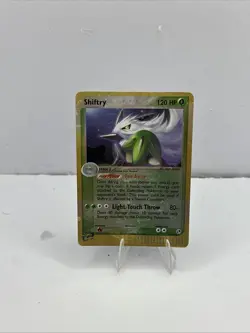 Pokemon Card -Sandstorm Reverse Holo Shiftry 12/100 E Reader - LP - Image 2